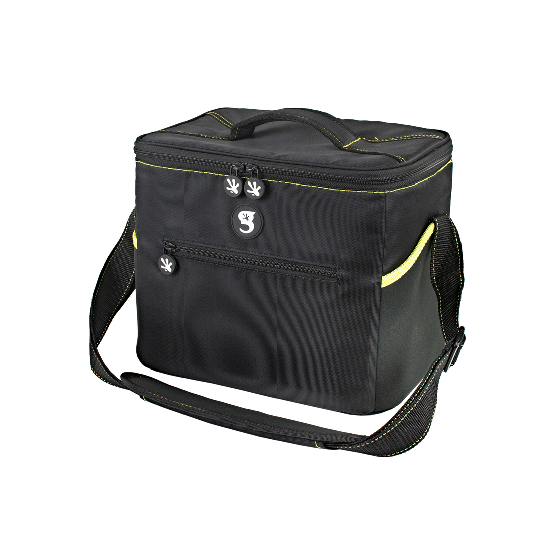 Medium 11 bottle / 12 Can Cooler - Black/Neon Green