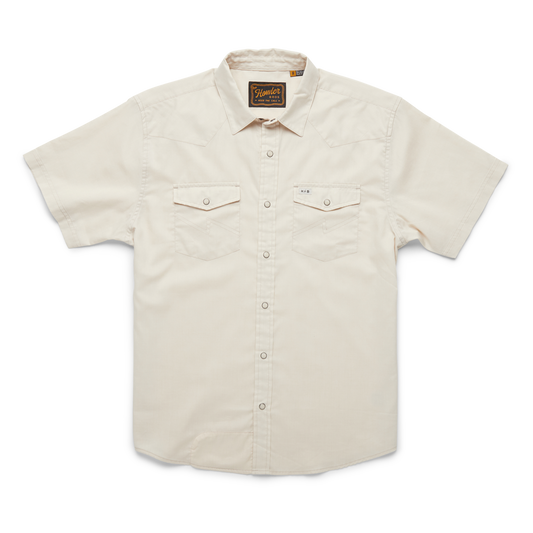 H Bar B Snapshirt - Riverbed Oxford