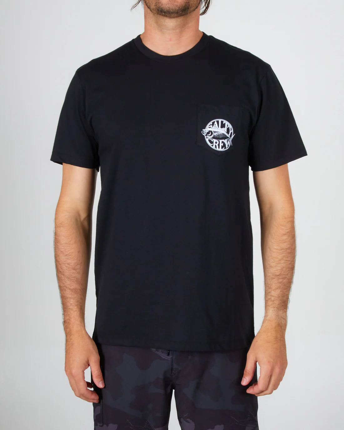 Tuna Time Premium Pkt S/S Tee Black