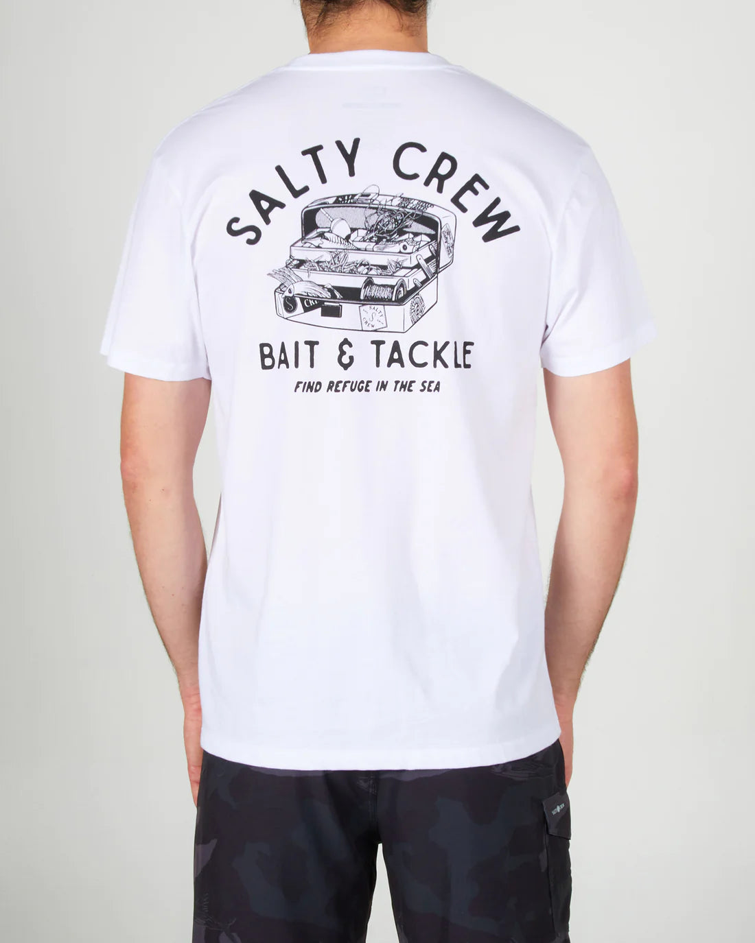 Tackle Box Premium S/S Tee White
