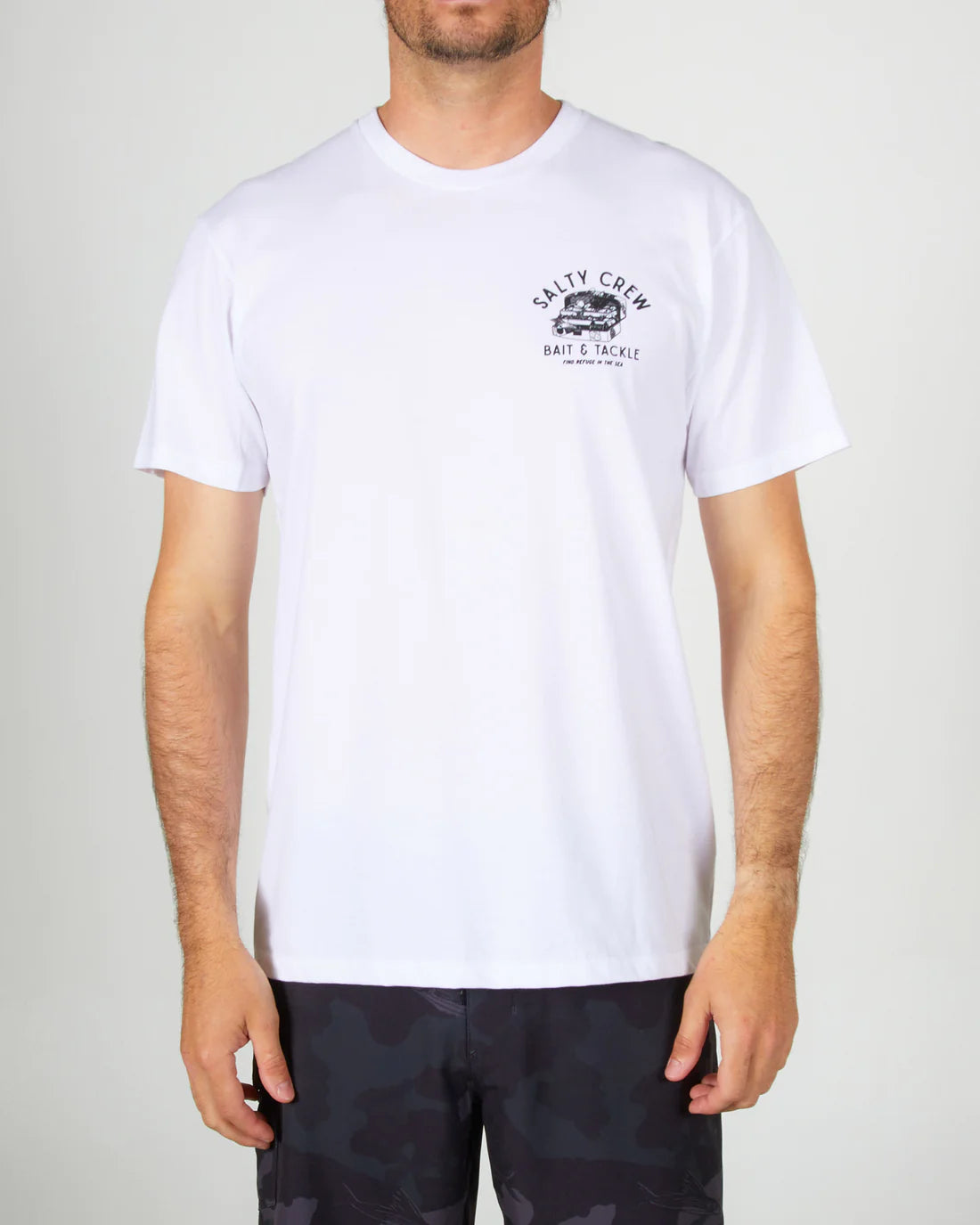 Tackle Box Premium S/S Tee White