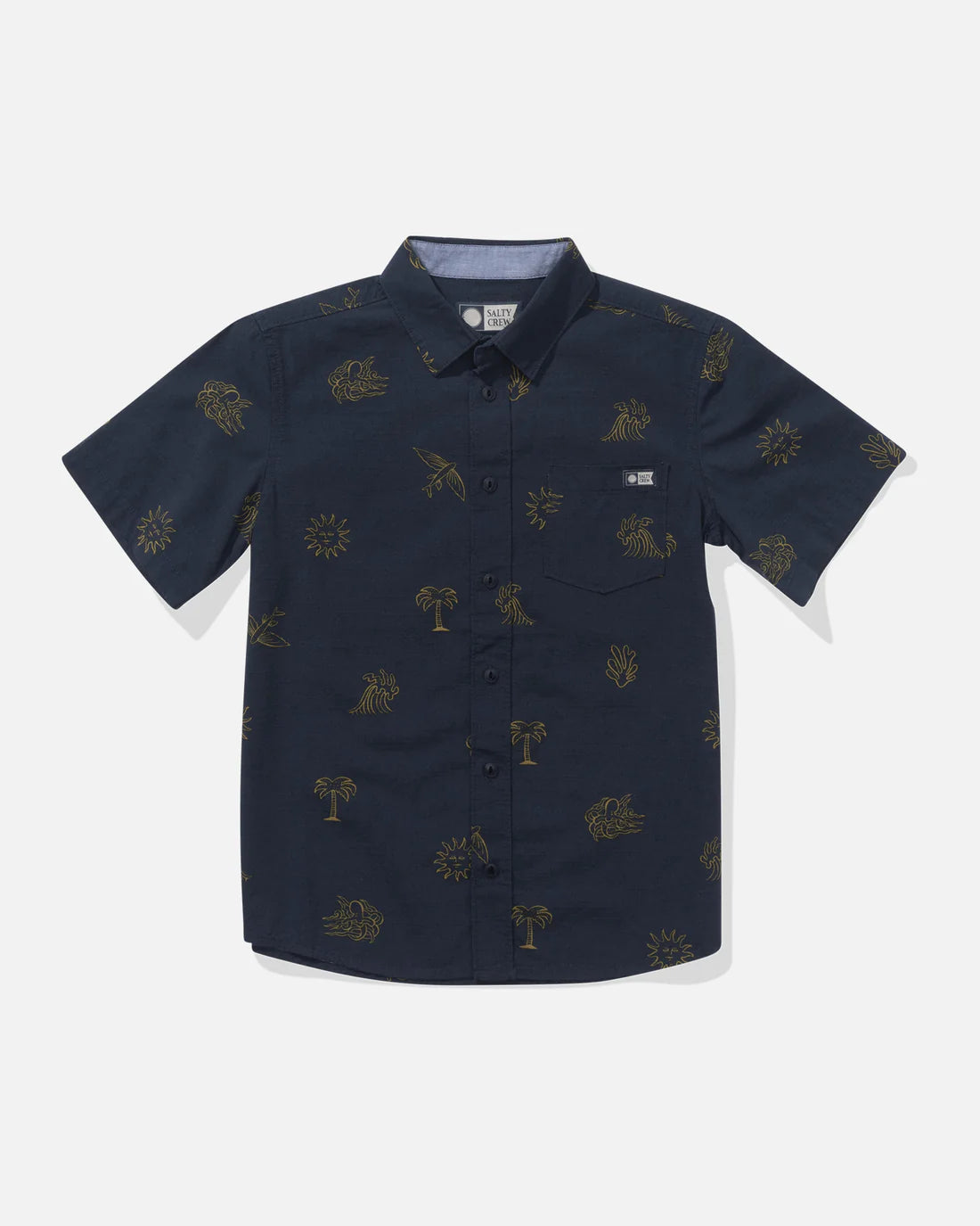 Good Vibes Boys Woven - Navy