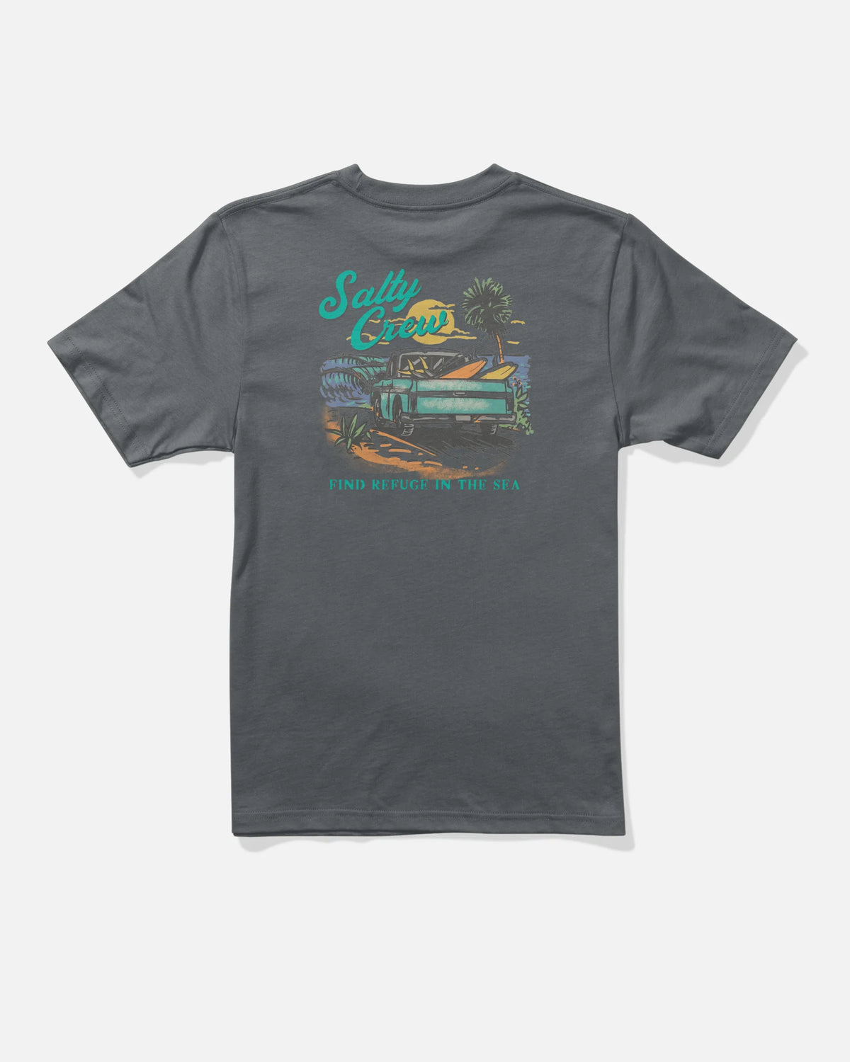 Truck Bed Boys Tee - Charcoal