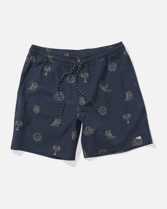 Good Vibes Volley Short - Navy