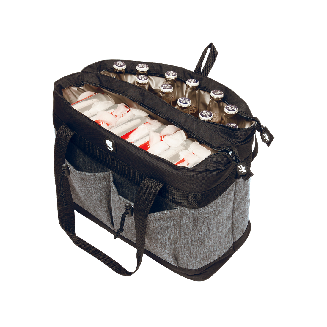 2 Compartment Tote Cooler - Everyday Grey