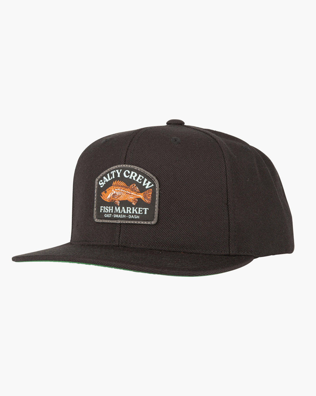 Red Rock 6 Panel Black