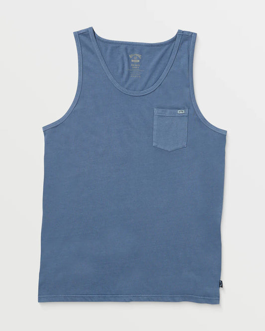 Essential Premium Wave Wash Tank - Slate Blue
