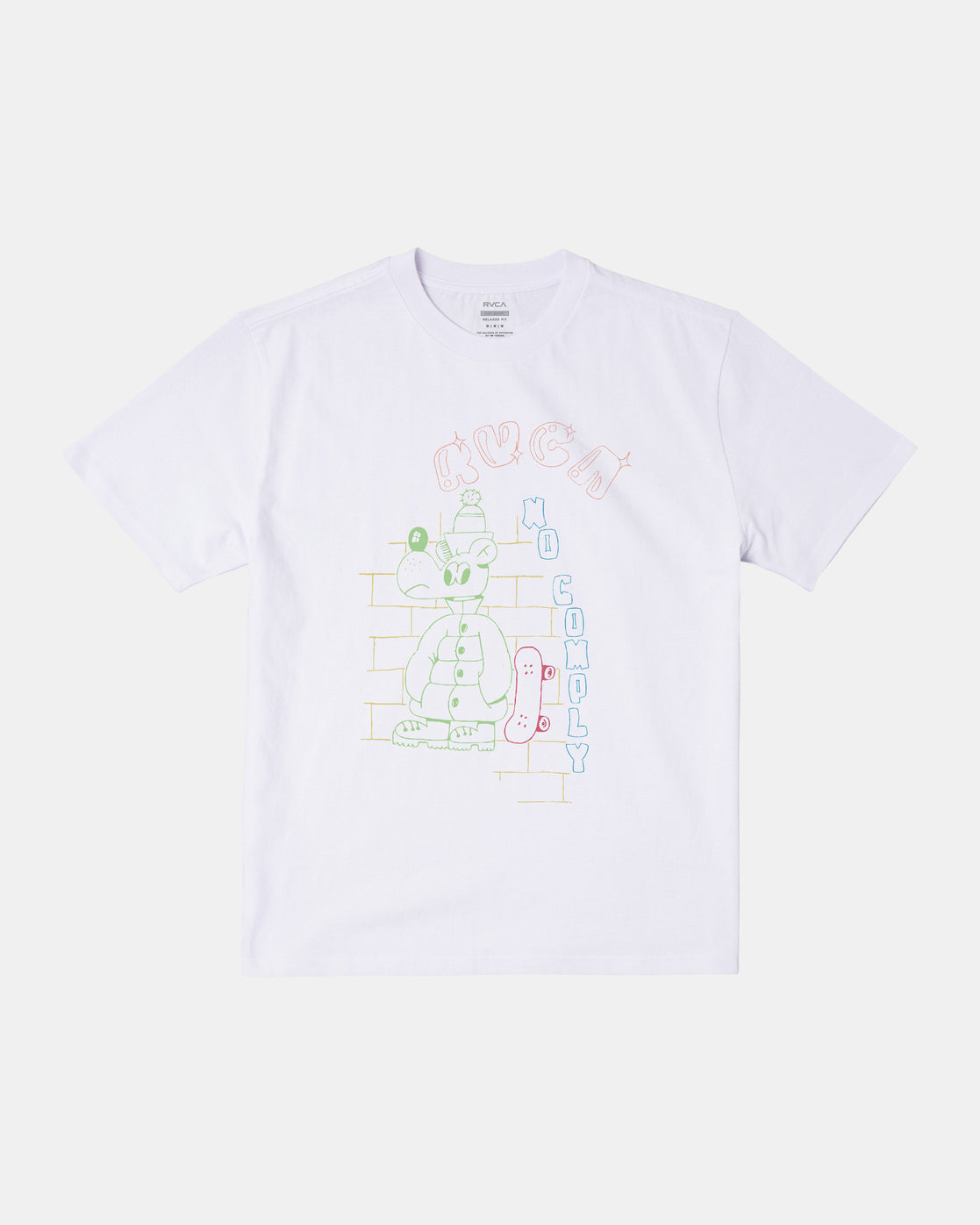 Nocomply M Tees WHT