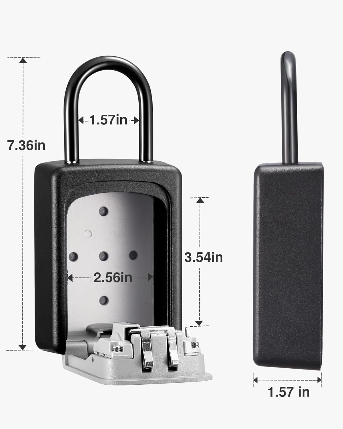 Puroma Lock Box BLK/GRY