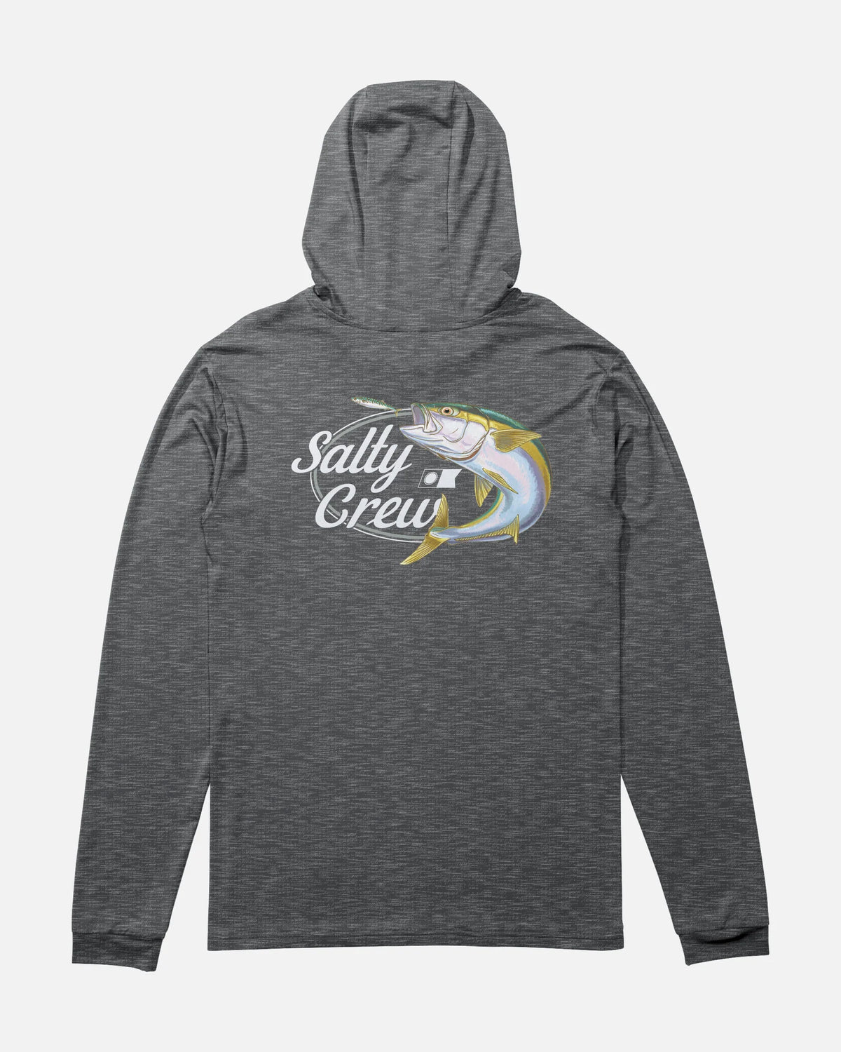Yellow Tailed Hood Sunshirt - Charcoal Heather