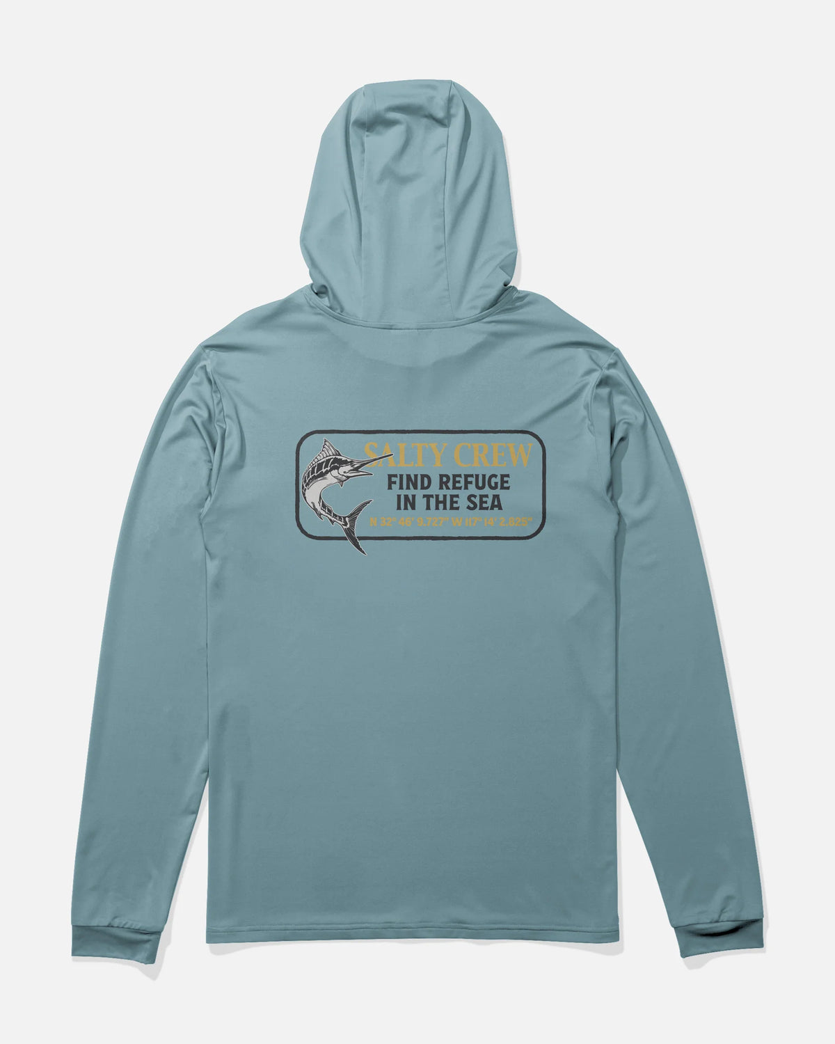 Coordinates Hood Sunshirt - Hitch Blue
