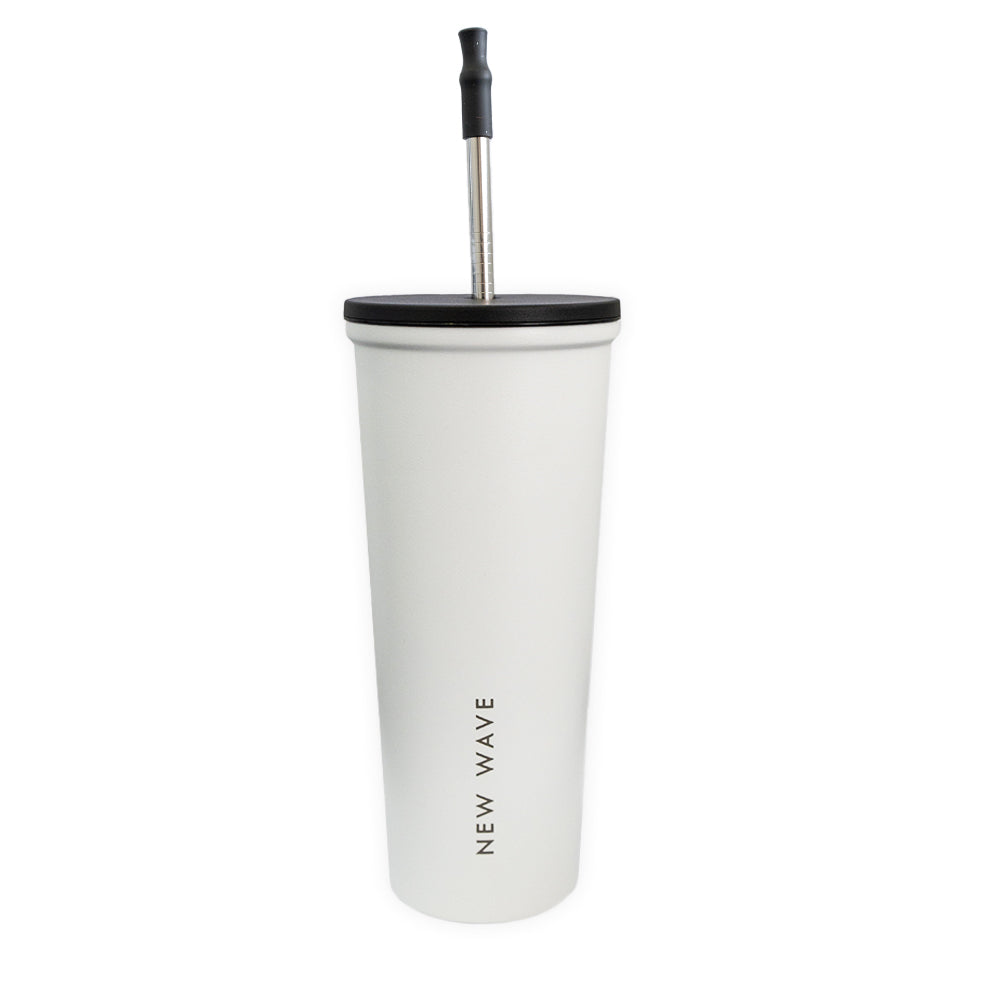 Straw Tumbler WHT