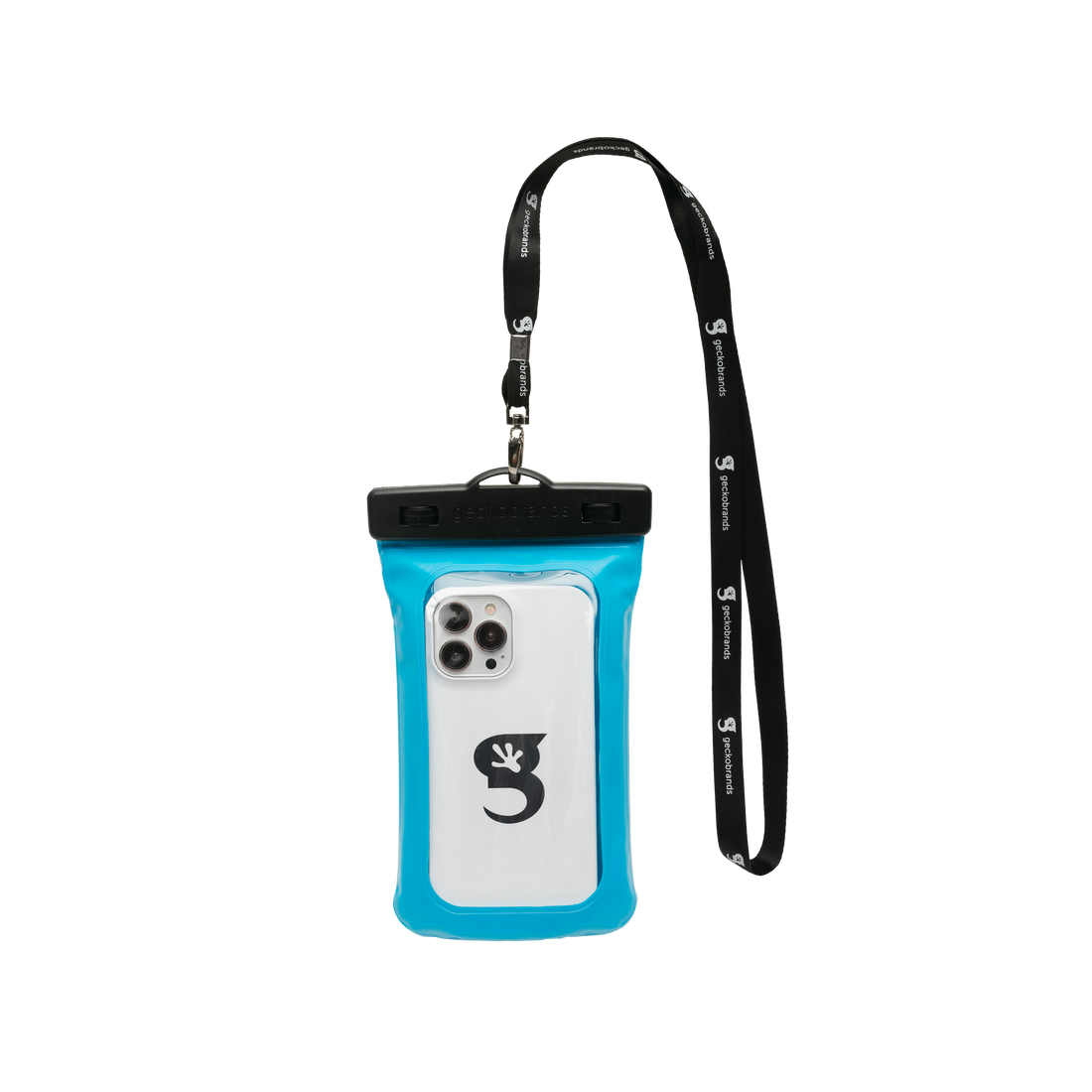 Float Phone Dry Bag - Neon Blue