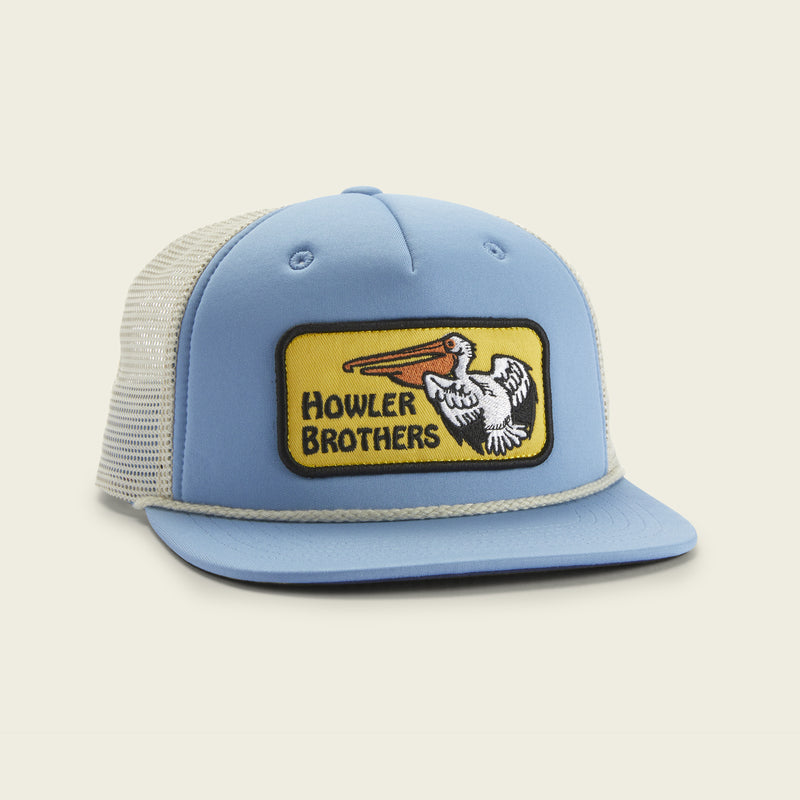 Structured Snapback Hats Blue