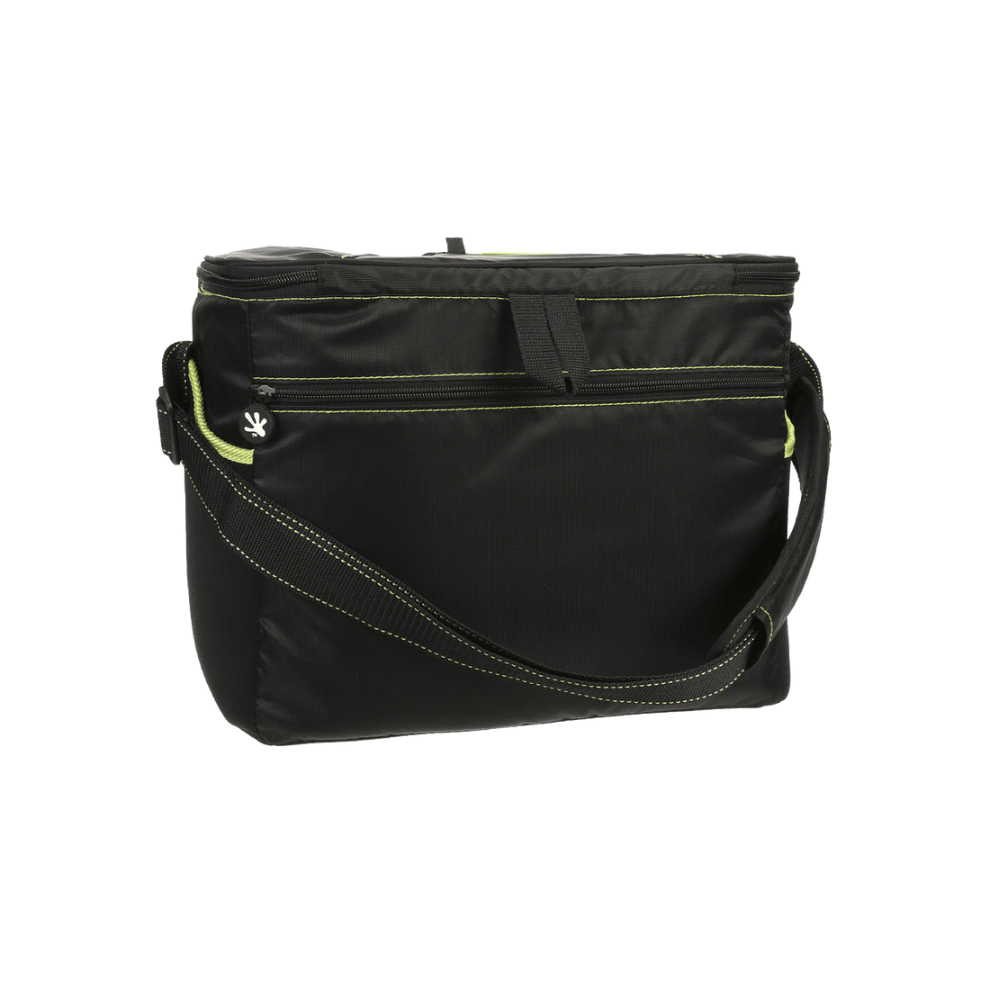 Large 15 bottle / 24 Can Cooler - Black/Neon Green