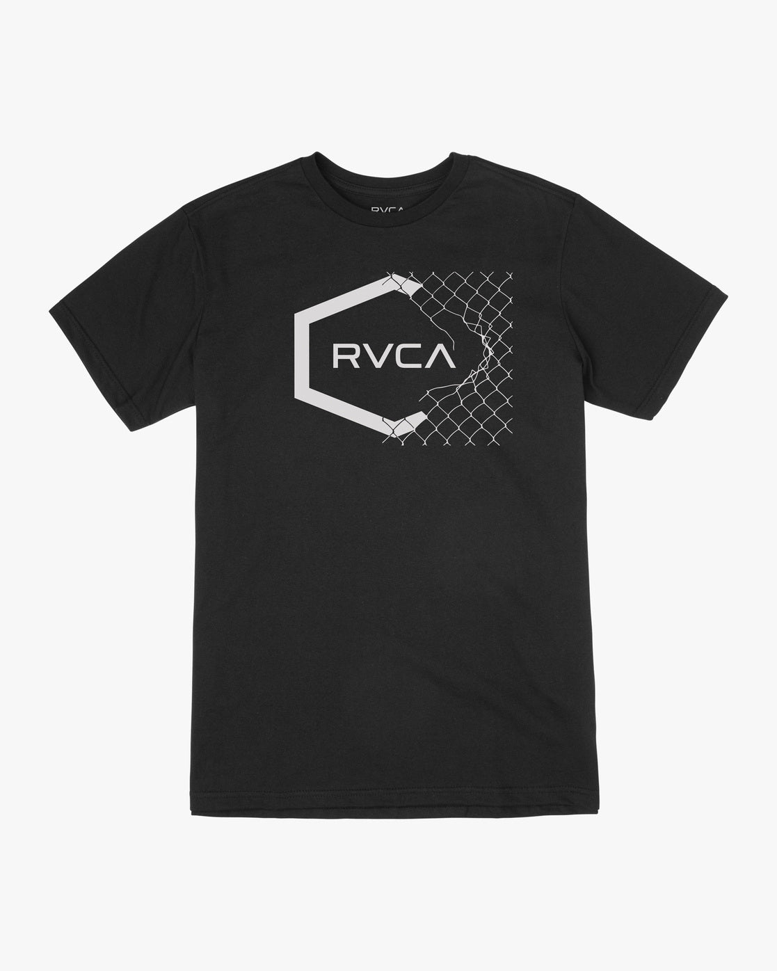 Hex Fence Ss B Tees BLK