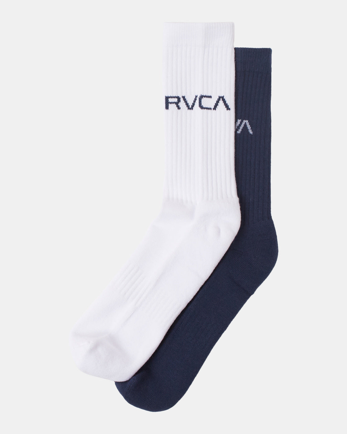 2Pk Basic Crew M Sock NVY