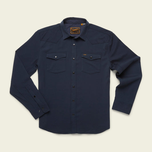 Stockman Stretch Snapshirt - Nightsky