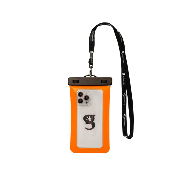 Waterproof Large Phone Dry Bag - Orange