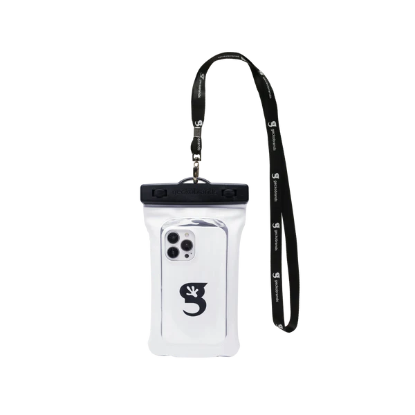 Float Phone Tote Dry Bag - White