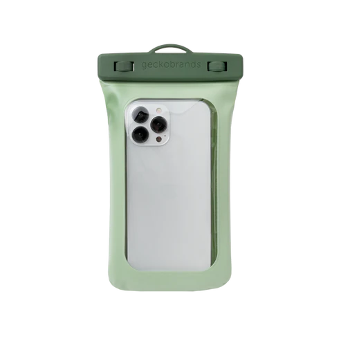 Float Phone Dry Bag - Sage Green