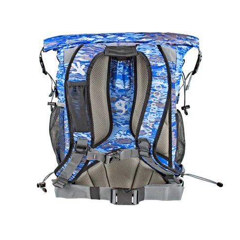 Dueler 32L Waterproof Backpack - Ocean Geckoflage