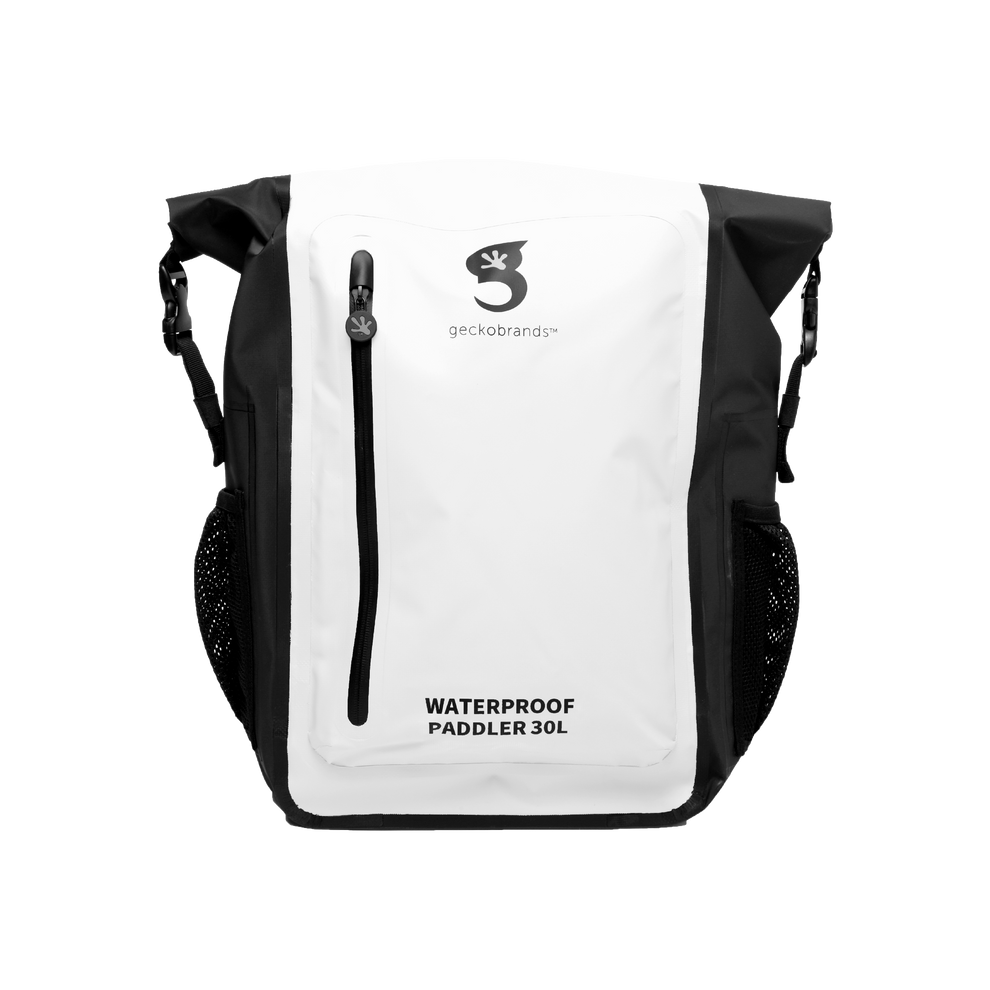 Paddler 30L Waterproof Backpack - White