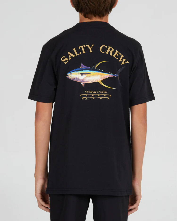 Ahi Mount Boys S/S Tee BLK