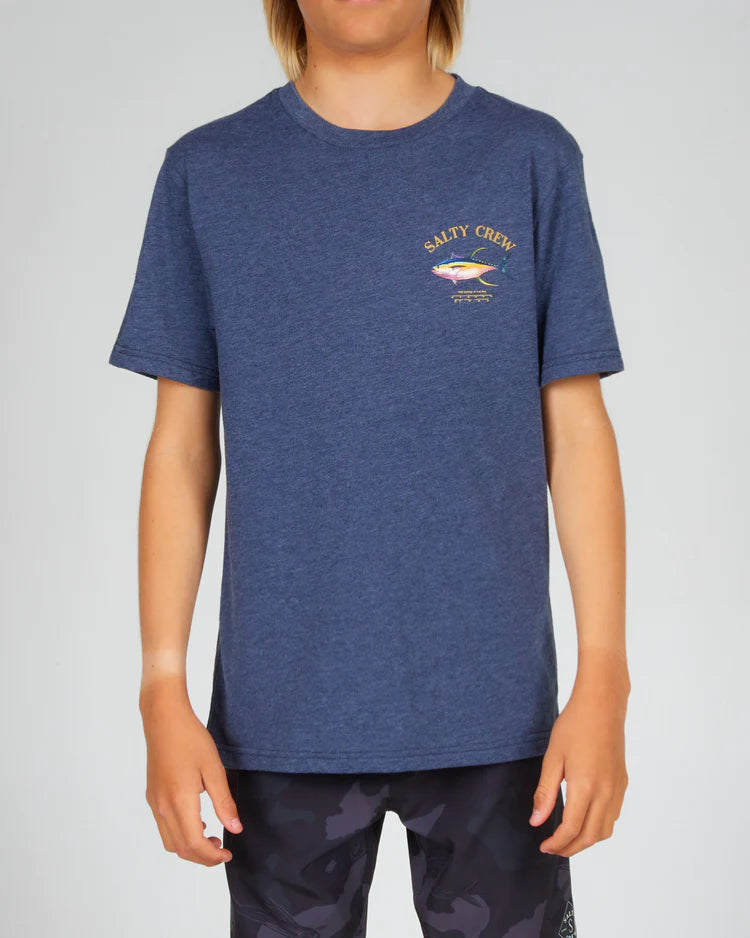 Ahi Mount Boys S/S Tee NVYH