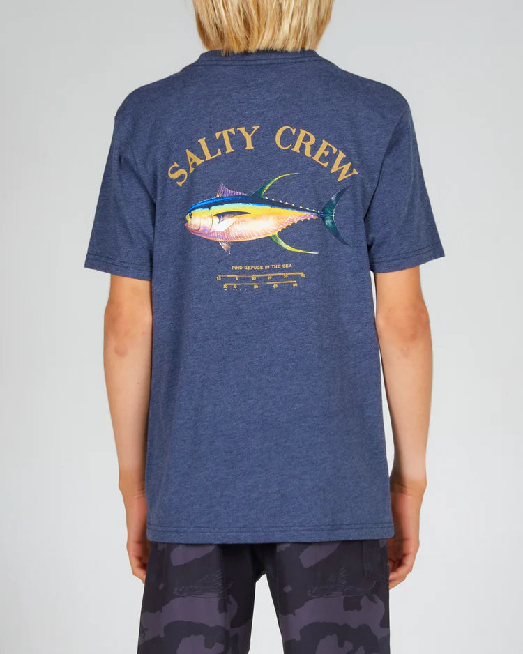 Ahi Mount Boys S/S Tee NVYH