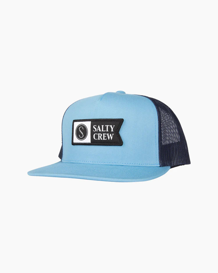 Alpha Twill Trucker MBLU