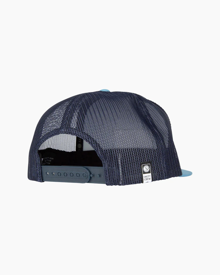 Alpha Twill Trucker MBLU
