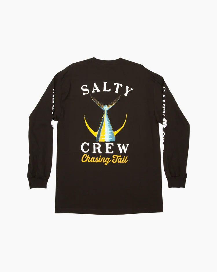 Tailed Classic L/S Tee BLK