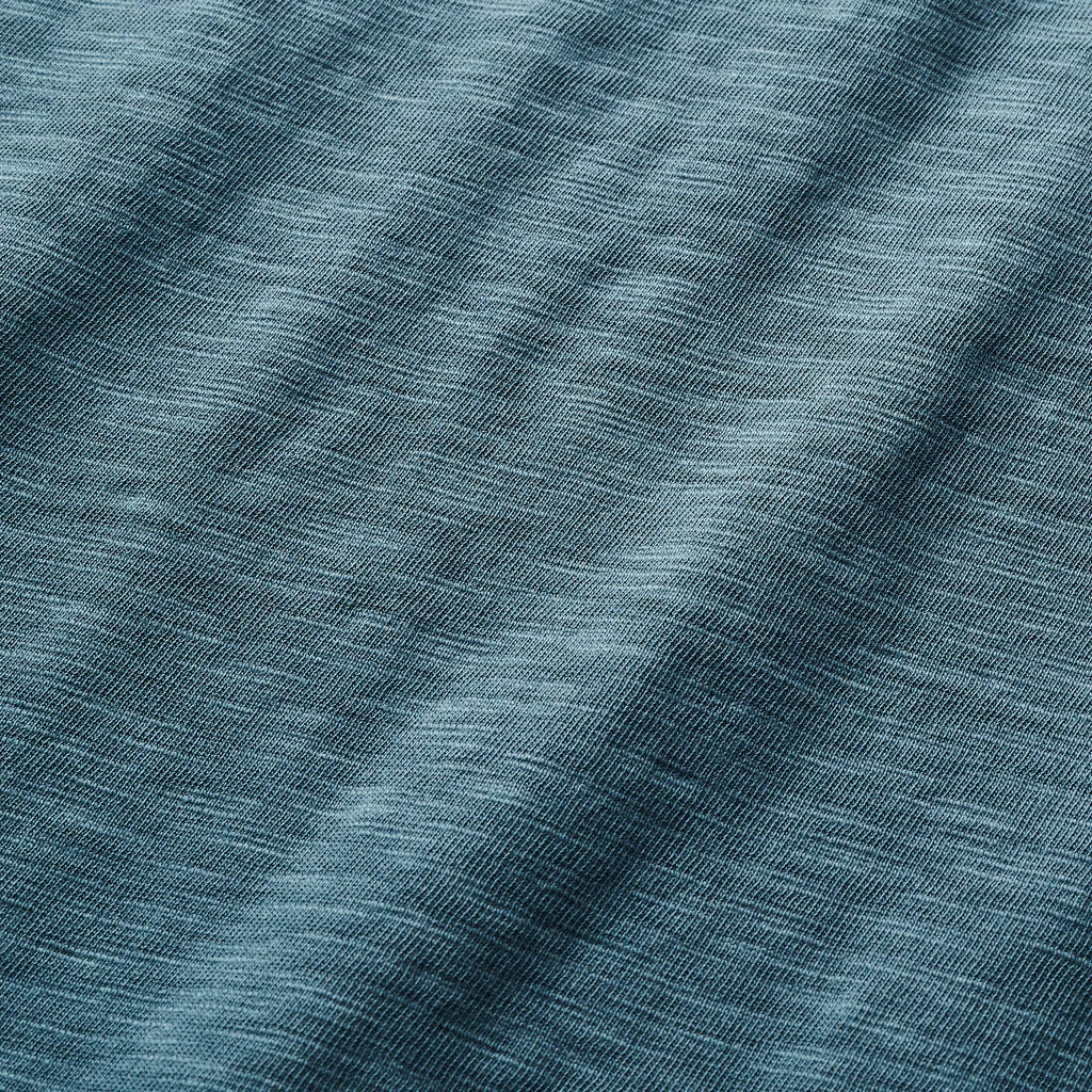 Well Worn Midweight Organic LS Deep Blue