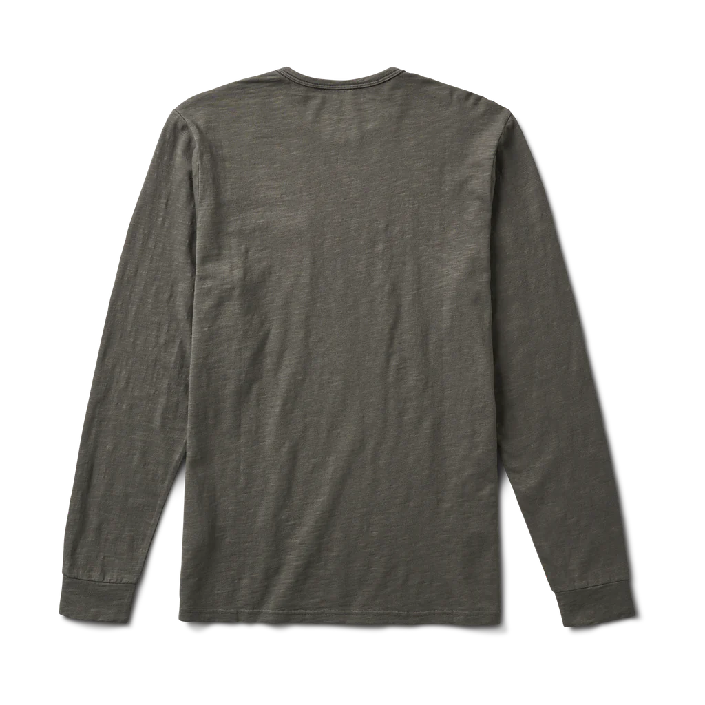 Well Worn Midweight Organic LS Dark Grey