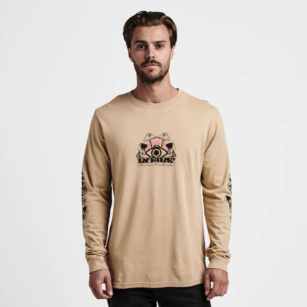 Open Roads LS Crew Tan