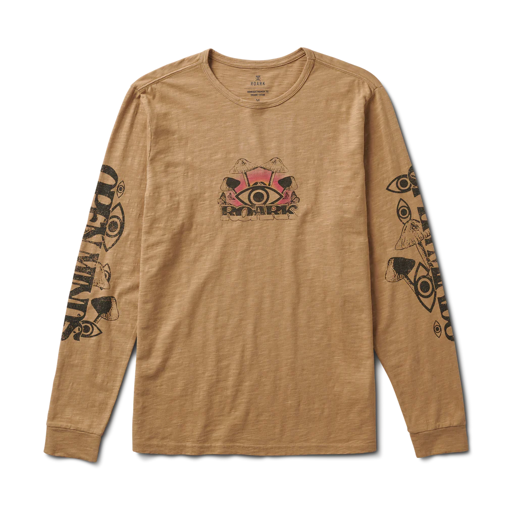 Open Roads LS Crew Tan