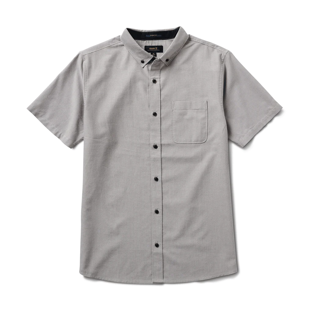 Scholar Oxford SS Woven Smoke