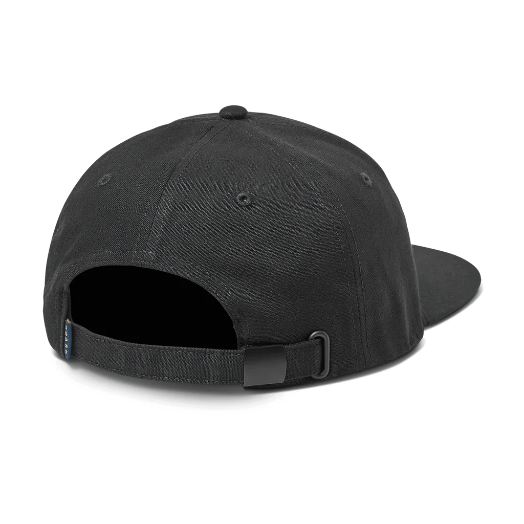 Silver Fern 6 Panel Black