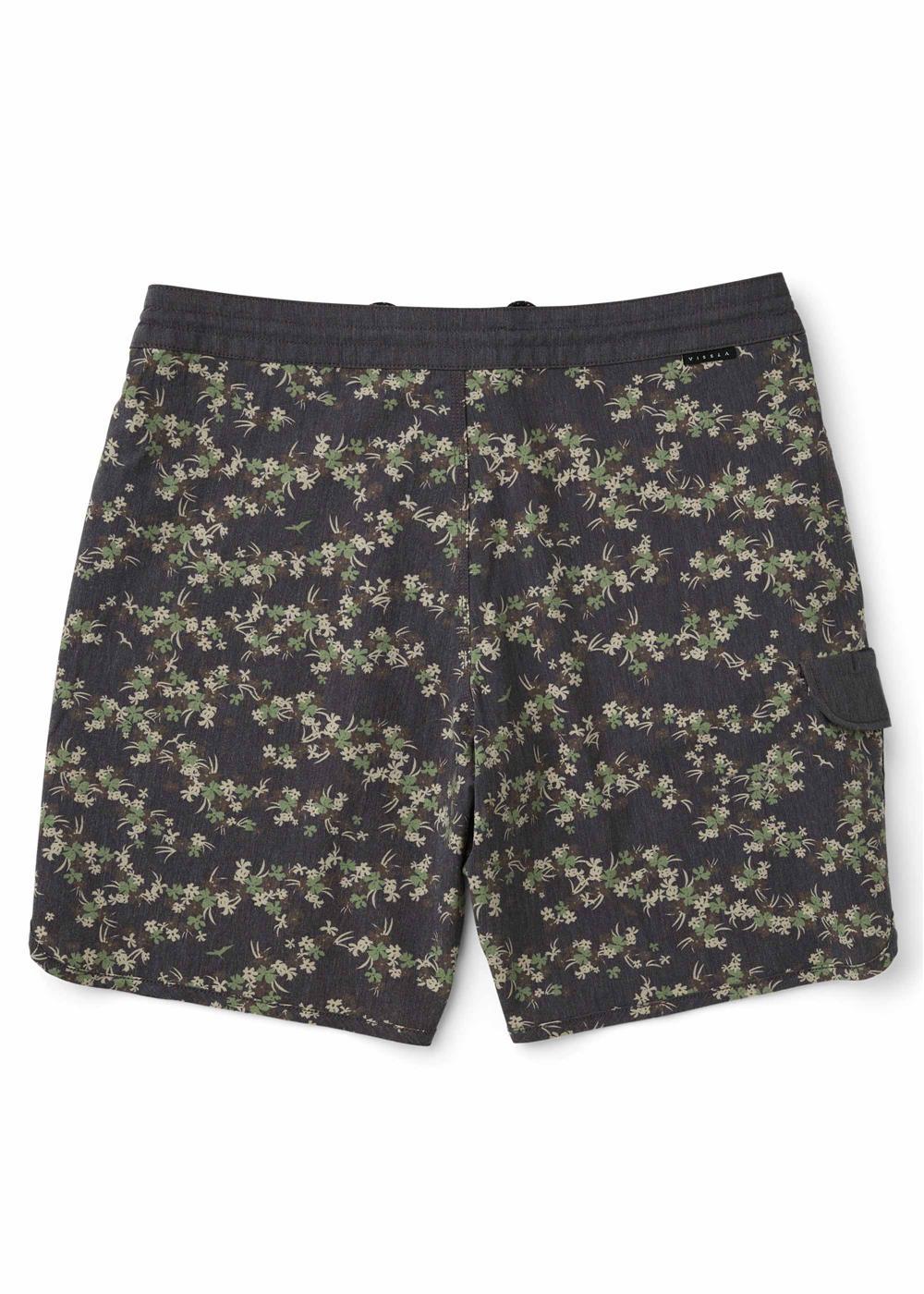 Tropicanica 18.5" Boardshort - BLK