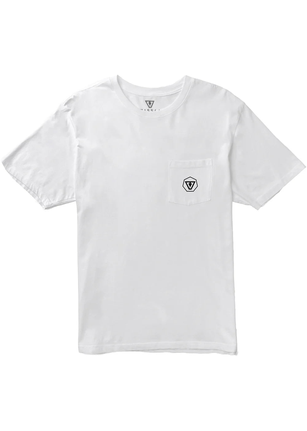 I'Iwi Premium Organic PKT Tee-WHT
