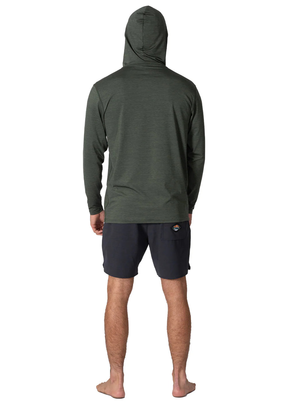 Twisted Eco Hooded Long Sleeve Sun Shirt MHT