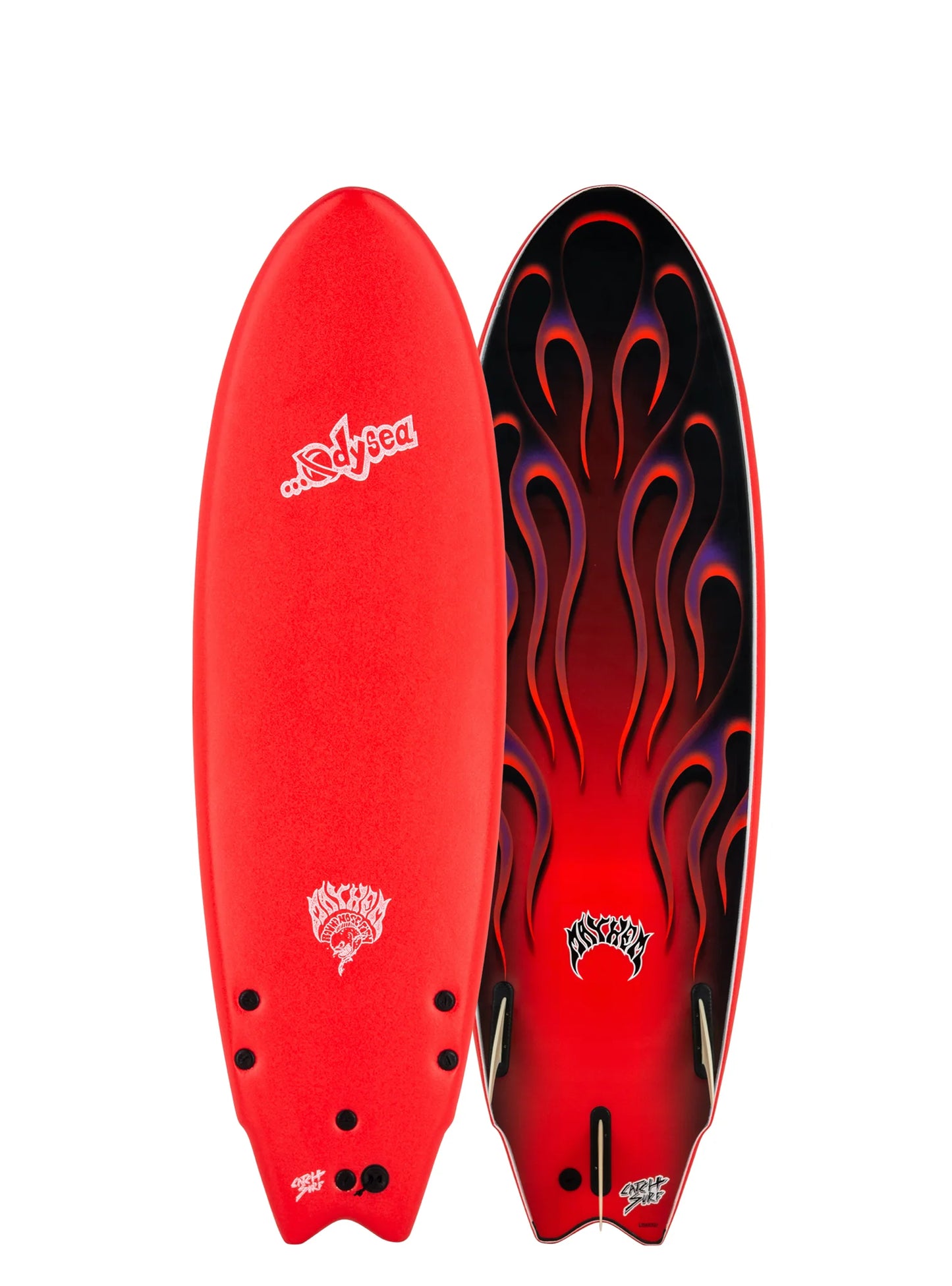 Odysea X Lost RNF 5'11 Red 22