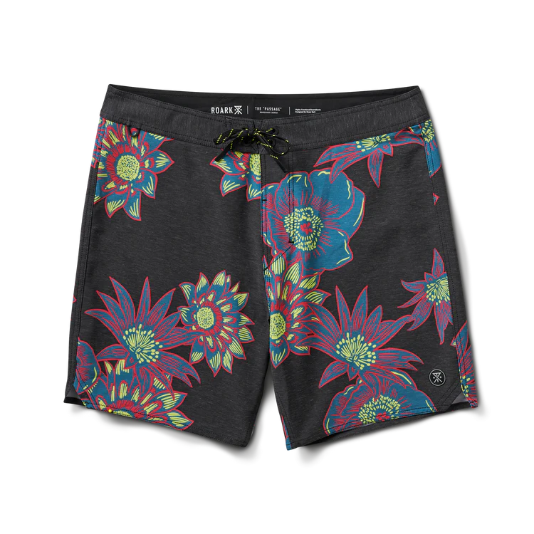 Passage 17" Aurora Flora Black
