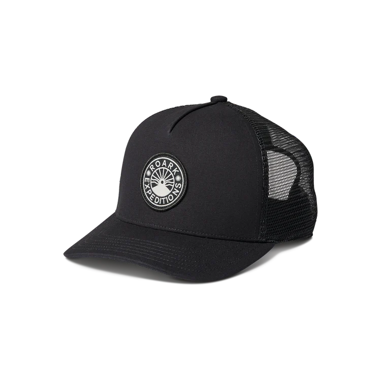 Station Trucker Snapback Hat BLK