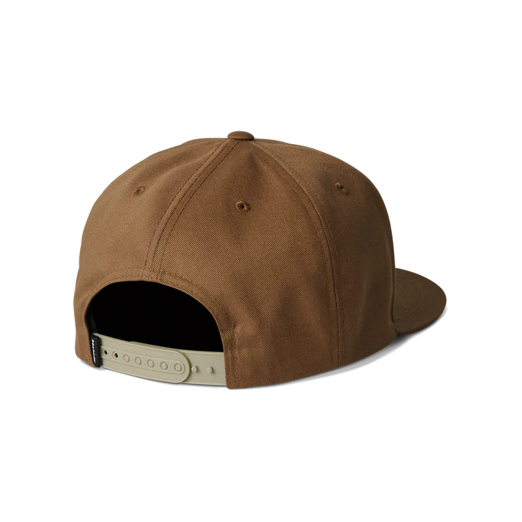 Safecamp Snapback Hat Dark Khaki