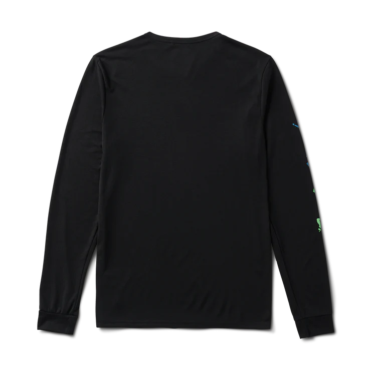 Mathis Long Sleeve Active Tee Black Fjord