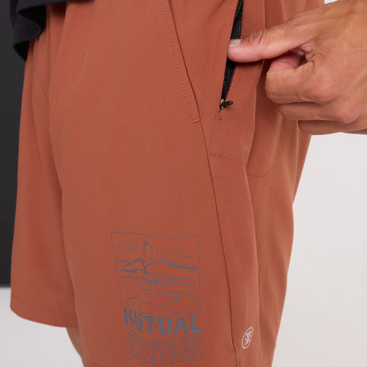 Bommer 2.0 7" Shorts Burnt Orange