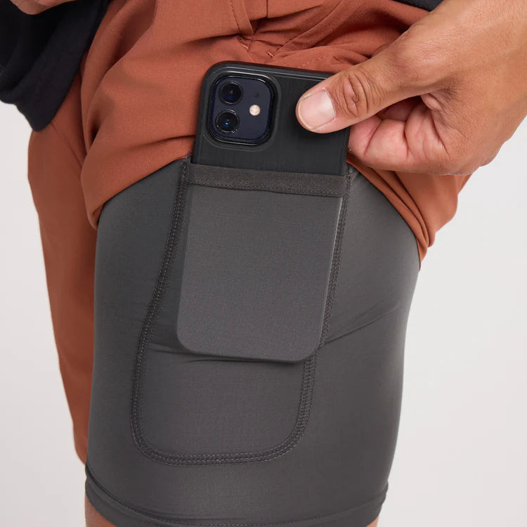 Bommer 2.0 7" Shorts Burnt Orange