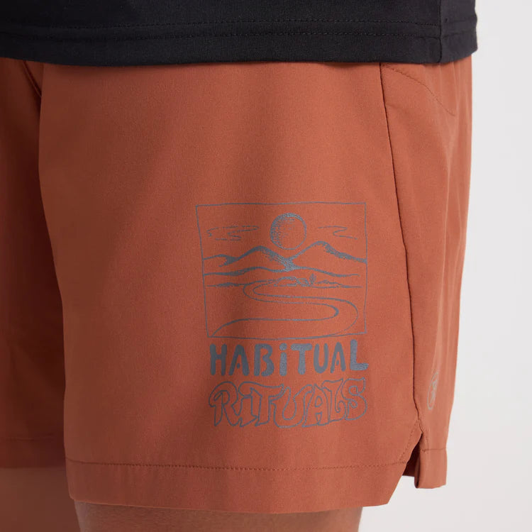 Bommer 2.0 7" Shorts Burnt Orange